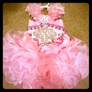 Dresses - Pink Bedazzled Pageant Dress Dresses - Pink Bedazzled Pageant Dress